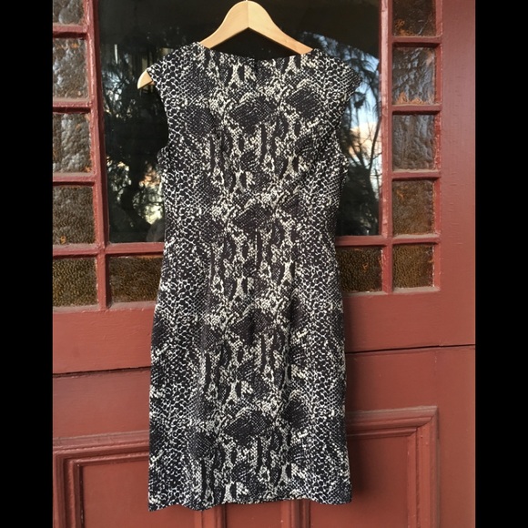 ANN TAYLOR NEW B&W SIZE 2 DRESS - Picture 3 of 8